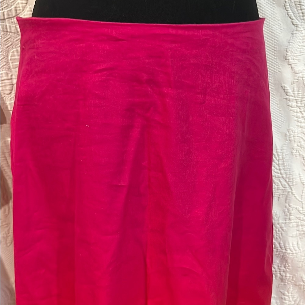 Ralph Lauren Pink‎ Ombre Midi A-Line Skirt - Picture 8 of 10